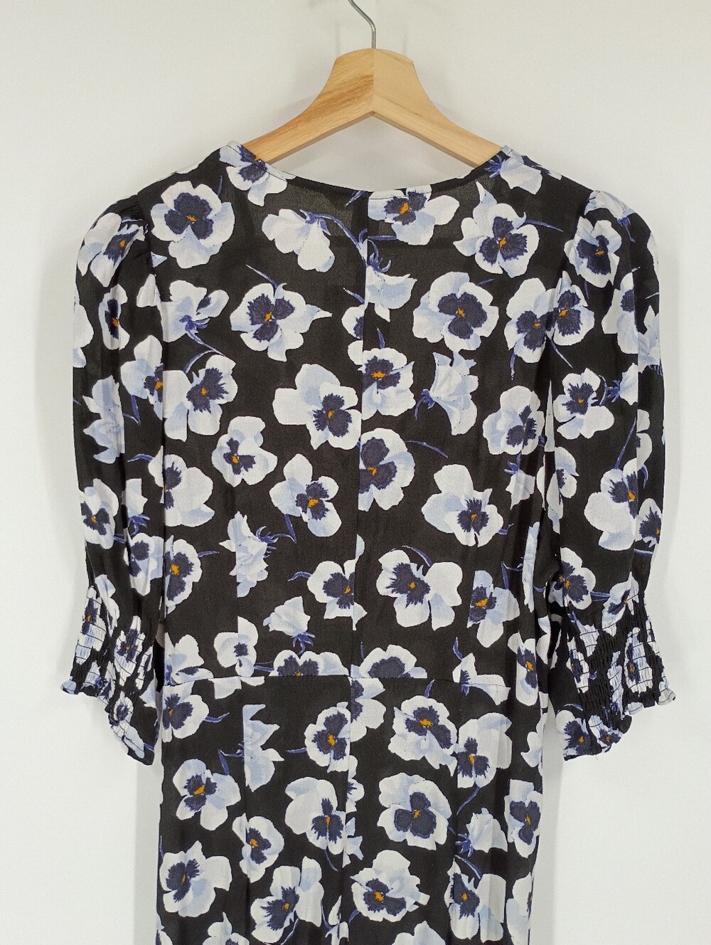 H&M Pansy Print Midi Dress - Picture 4 of 6